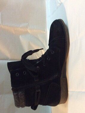 Rieker Suede Wool Lined Waterproof Winter Ankle Boots Size 36